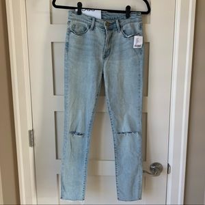 NEW Urban Outfitters BDG Crop Twig High Rose Jeans